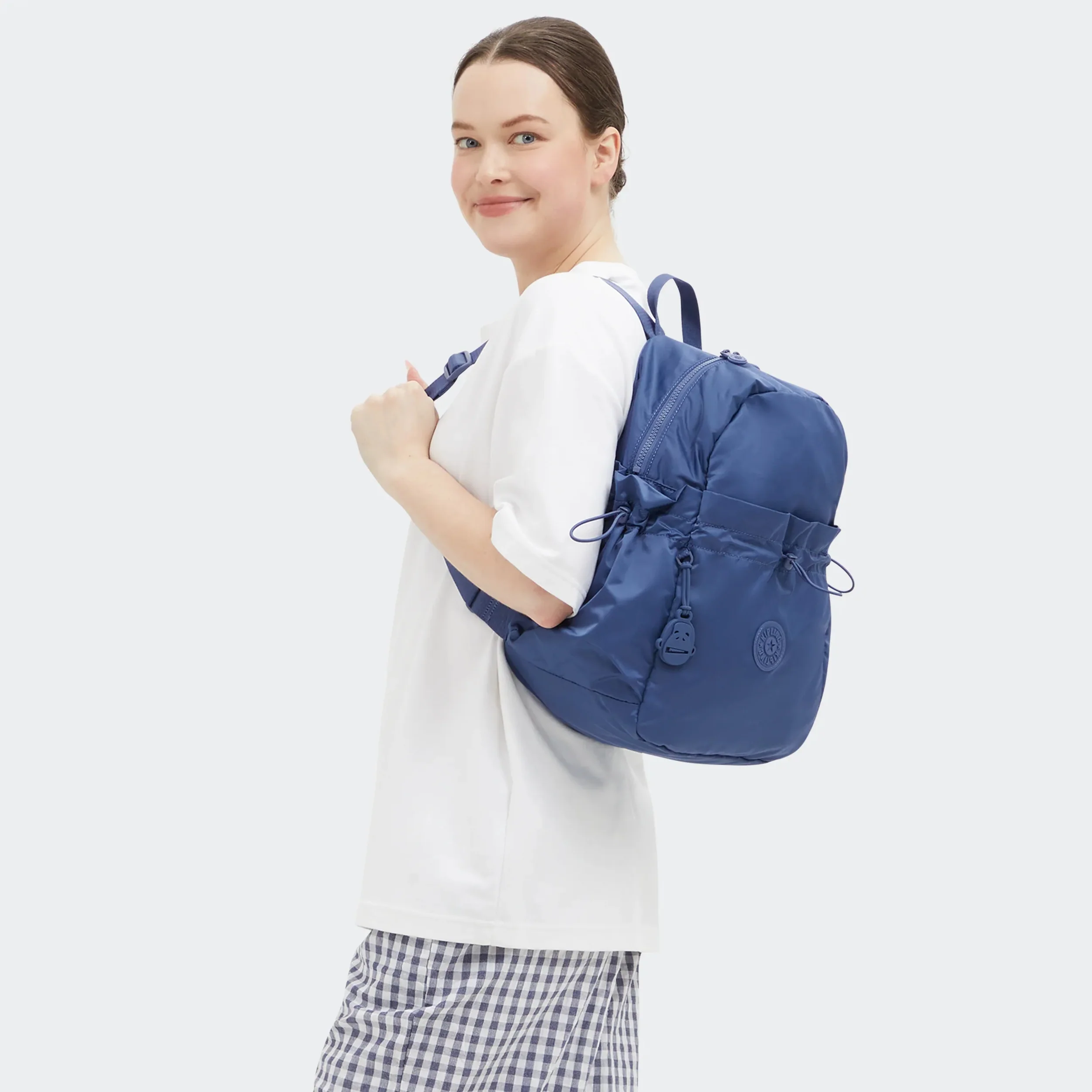Amita Smooth Satin Backpack - Image 2