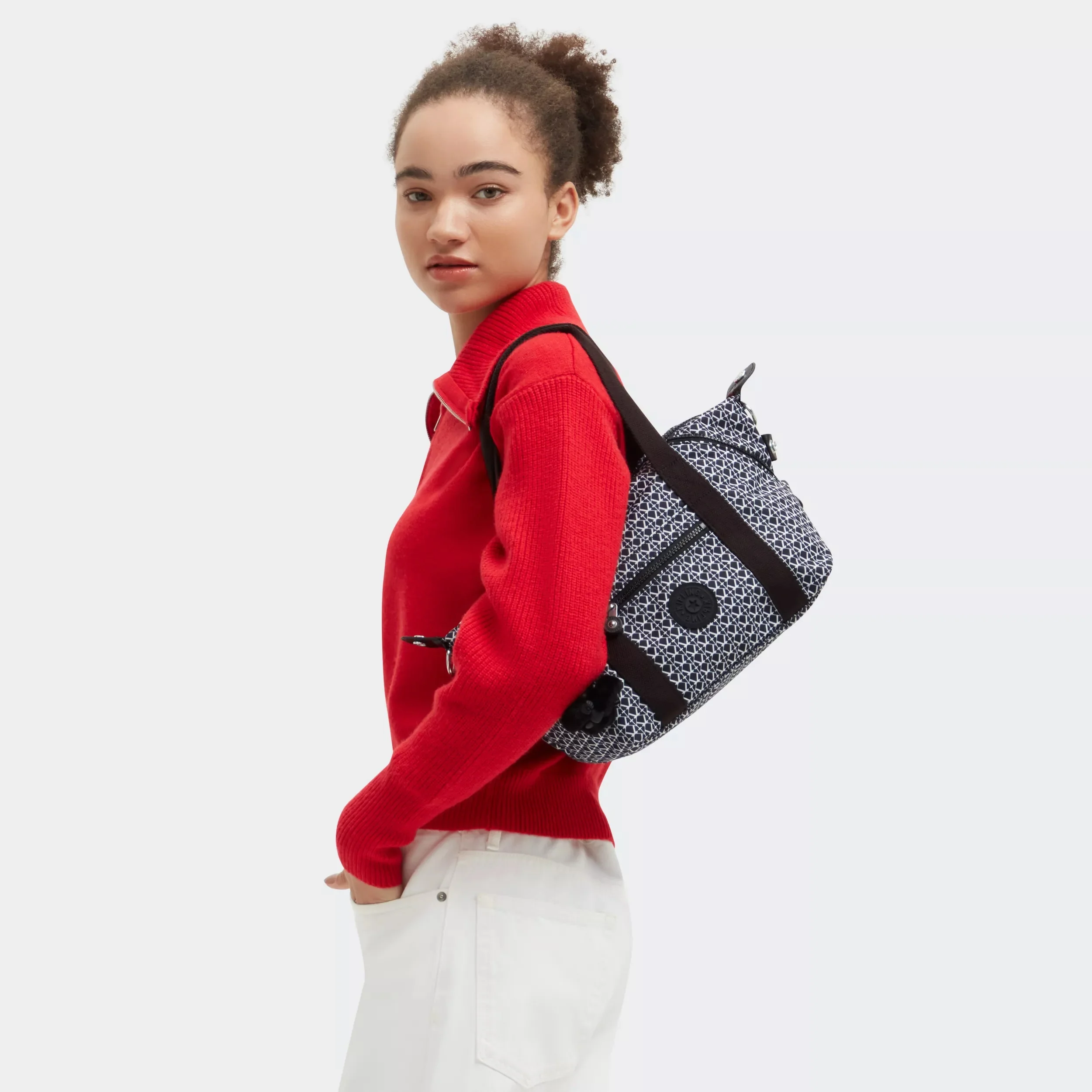 Art Mini Printed Shoulder Bag - Image 2