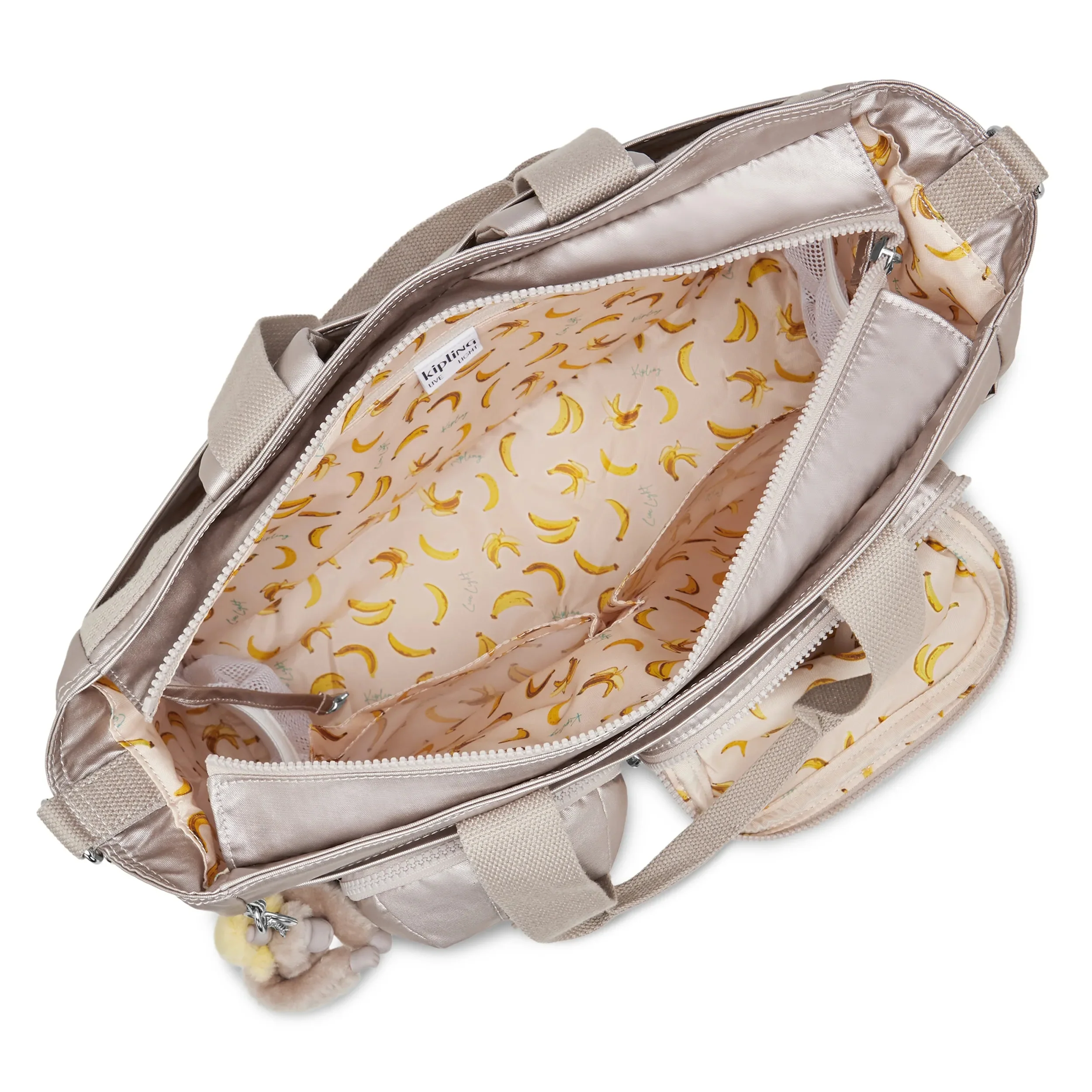 Babygear Metallic Convertible Diaper Backpack - Image 9