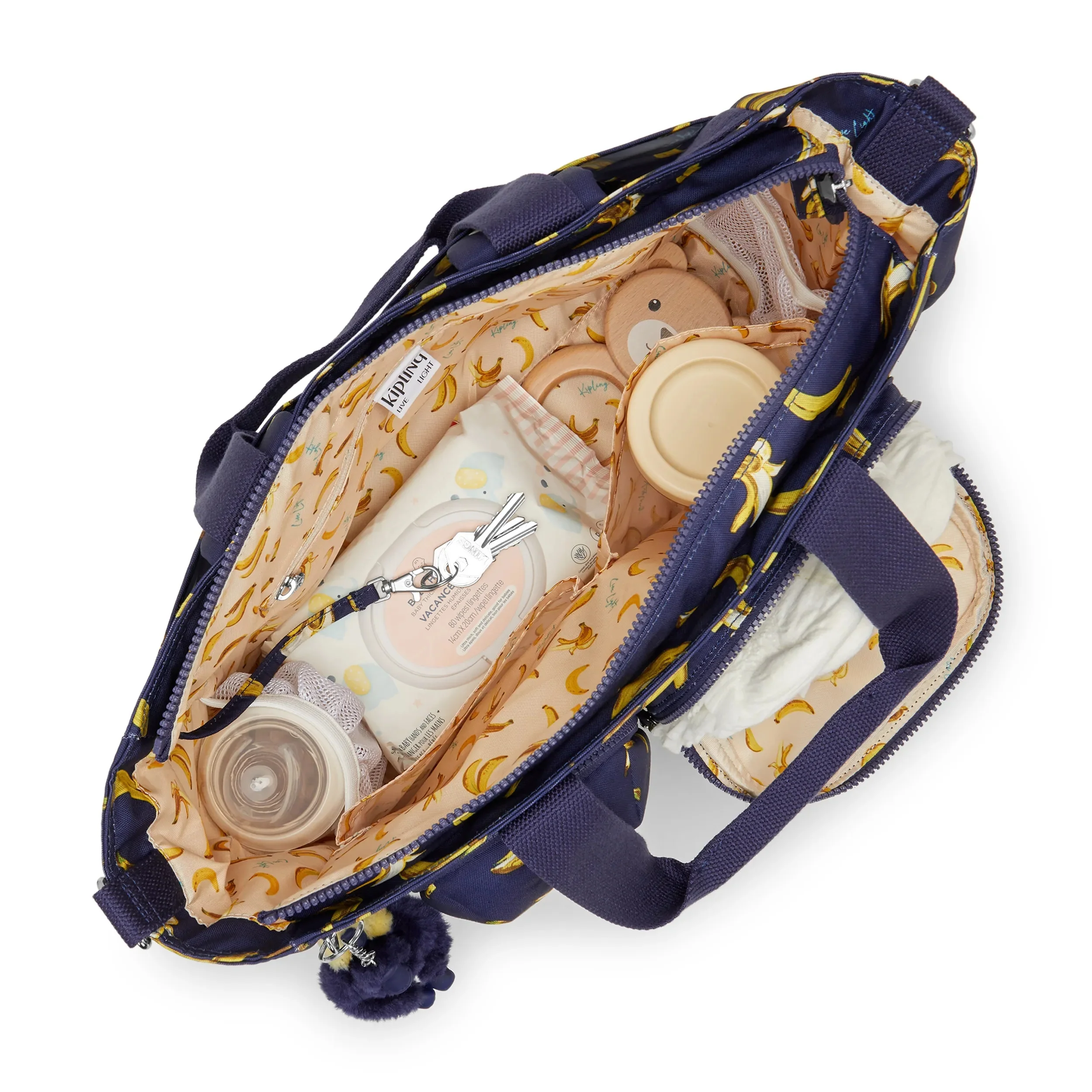 Babygear Printed Convertible Diaper Backpack - Image 4