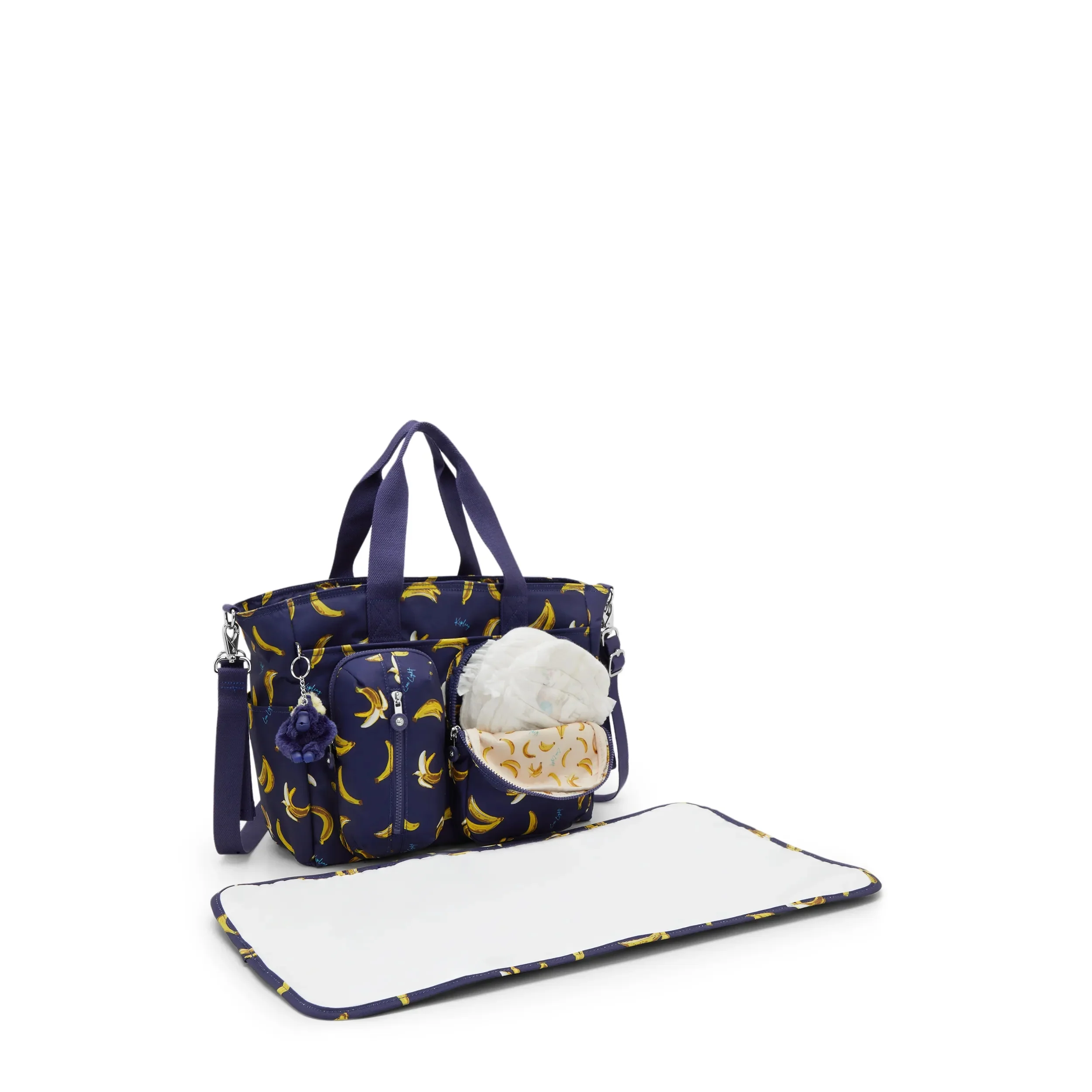 Babygear Printed Convertible Diaper Backpack - Image 5