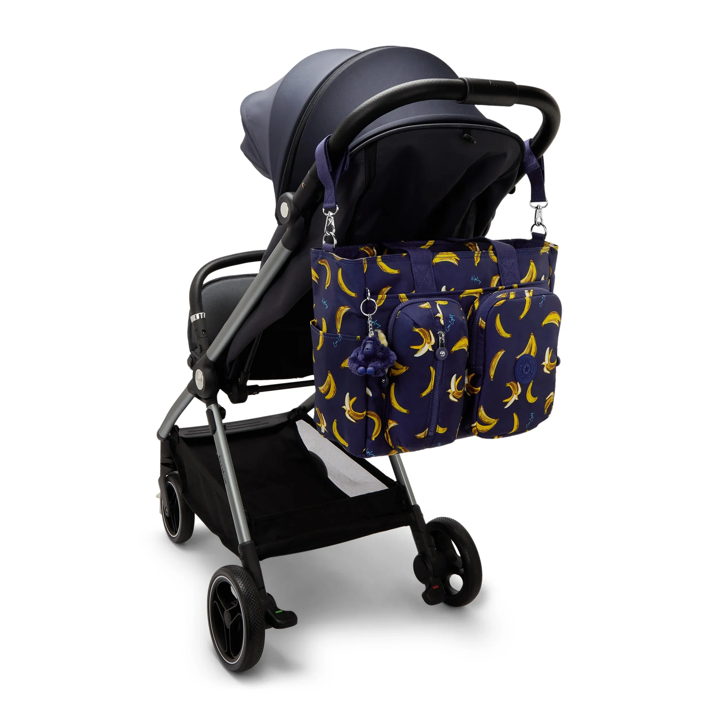 Babygear Printed Convertible Diaper Backpack - Image 8
