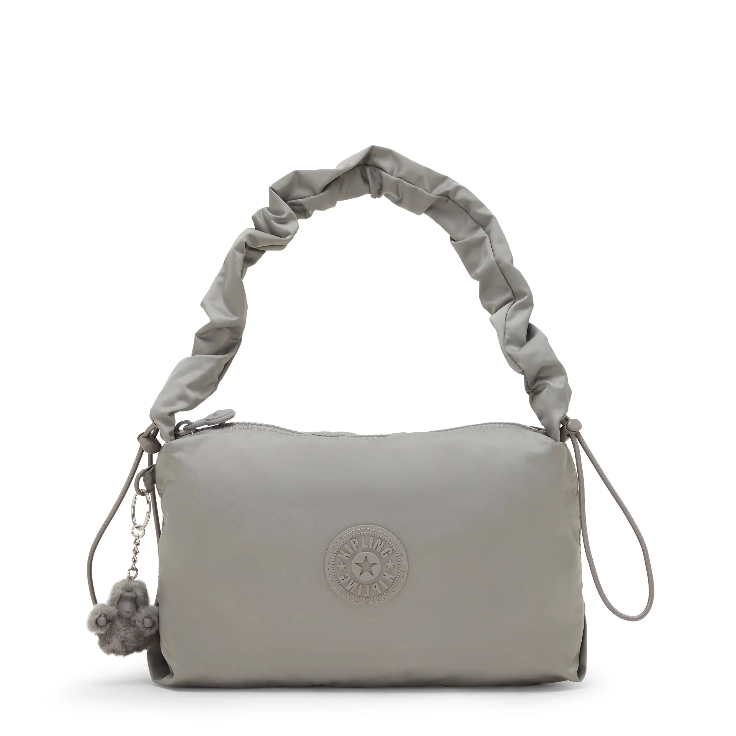 Eleni Smooth Satin Shoulder Bag
