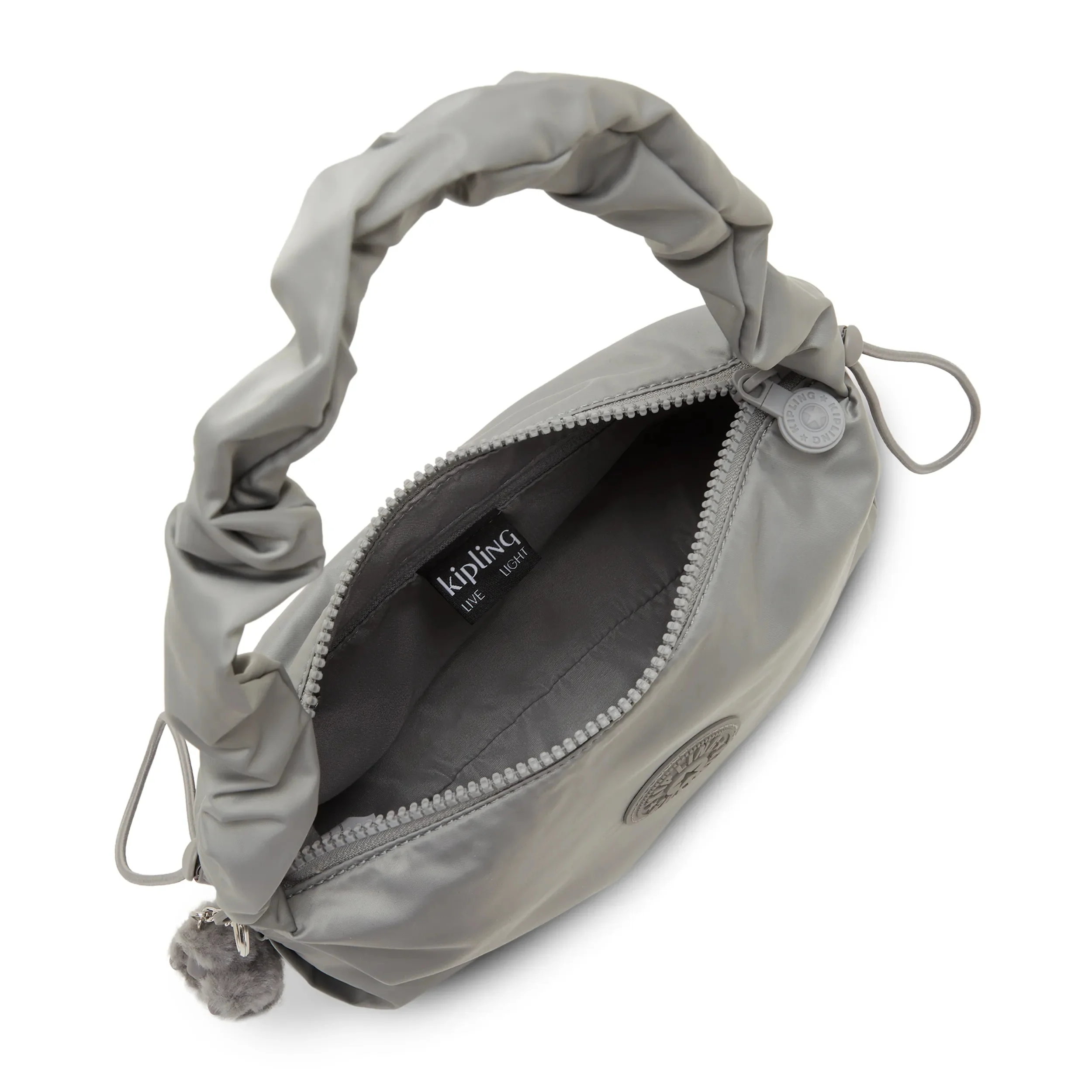 Eleni Smooth Satin Shoulder Bag - Image 3