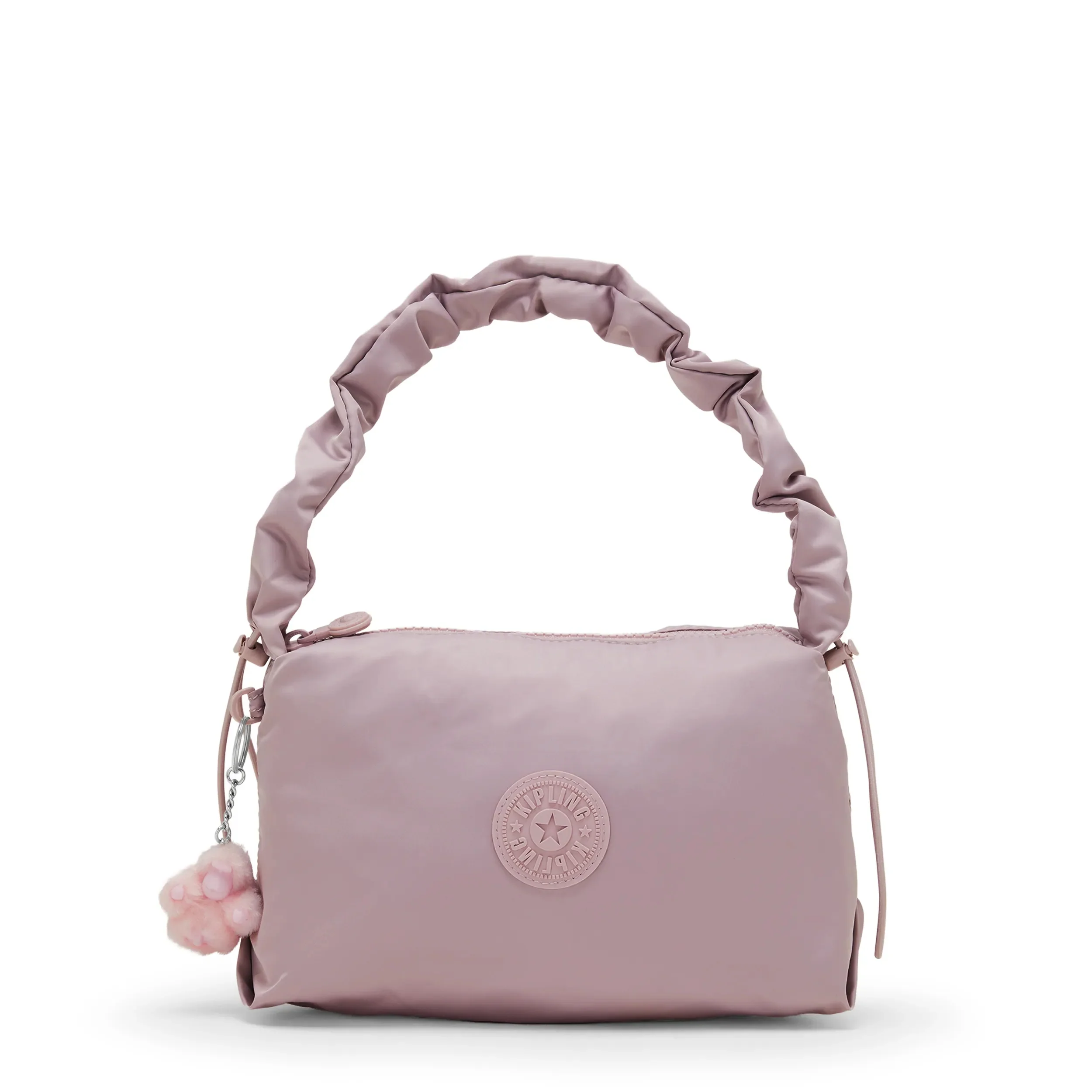 Eleni Smooth Satin Shoulder Bag