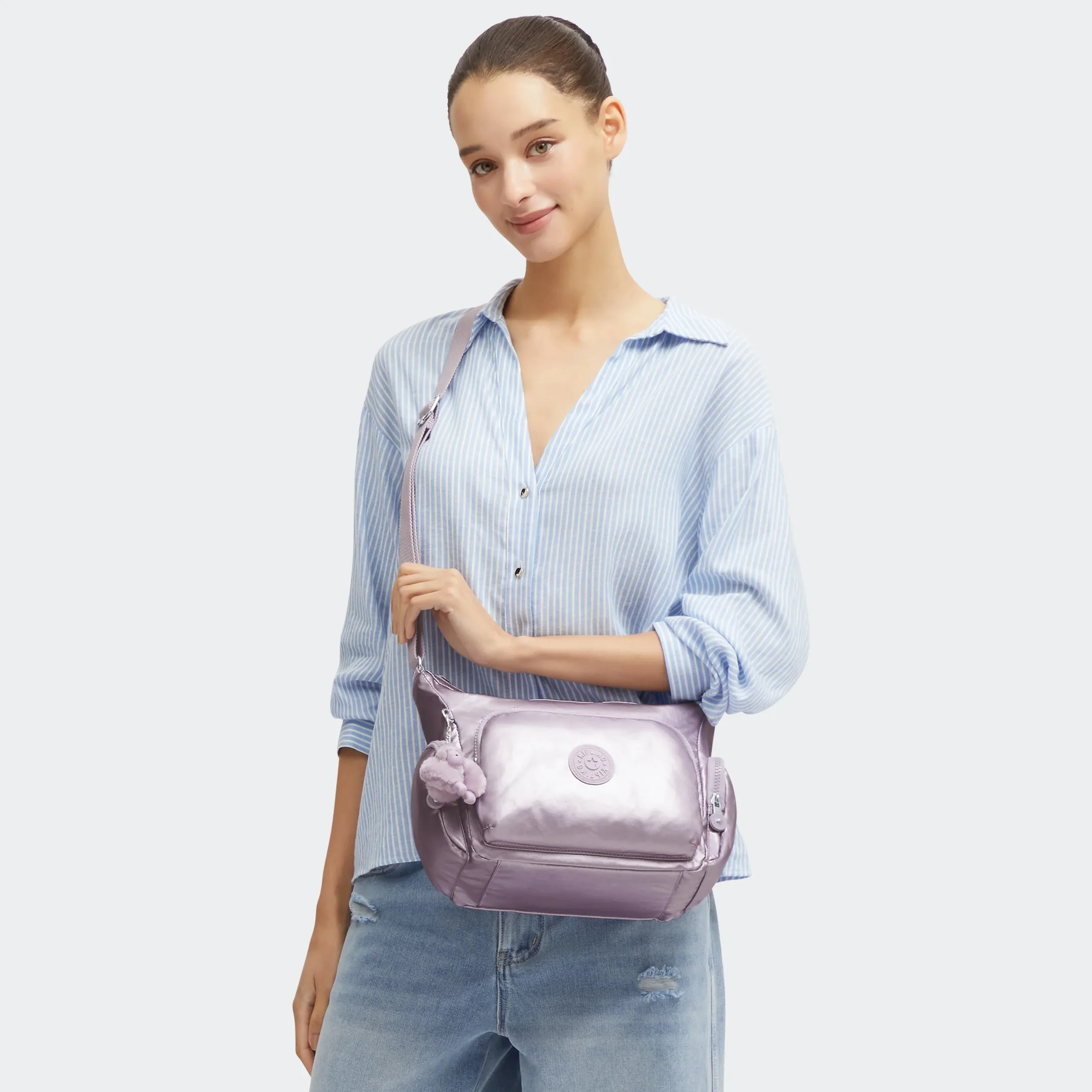Gabb Small Metallic Crossbody Bag - Image 2