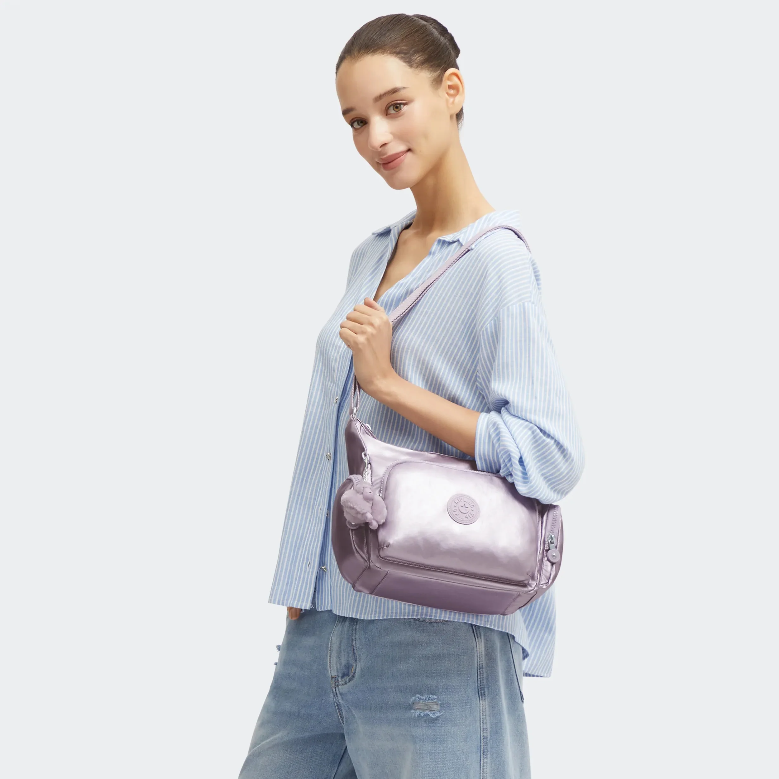 Gabb Small Metallic Crossbody Bag - Image 7