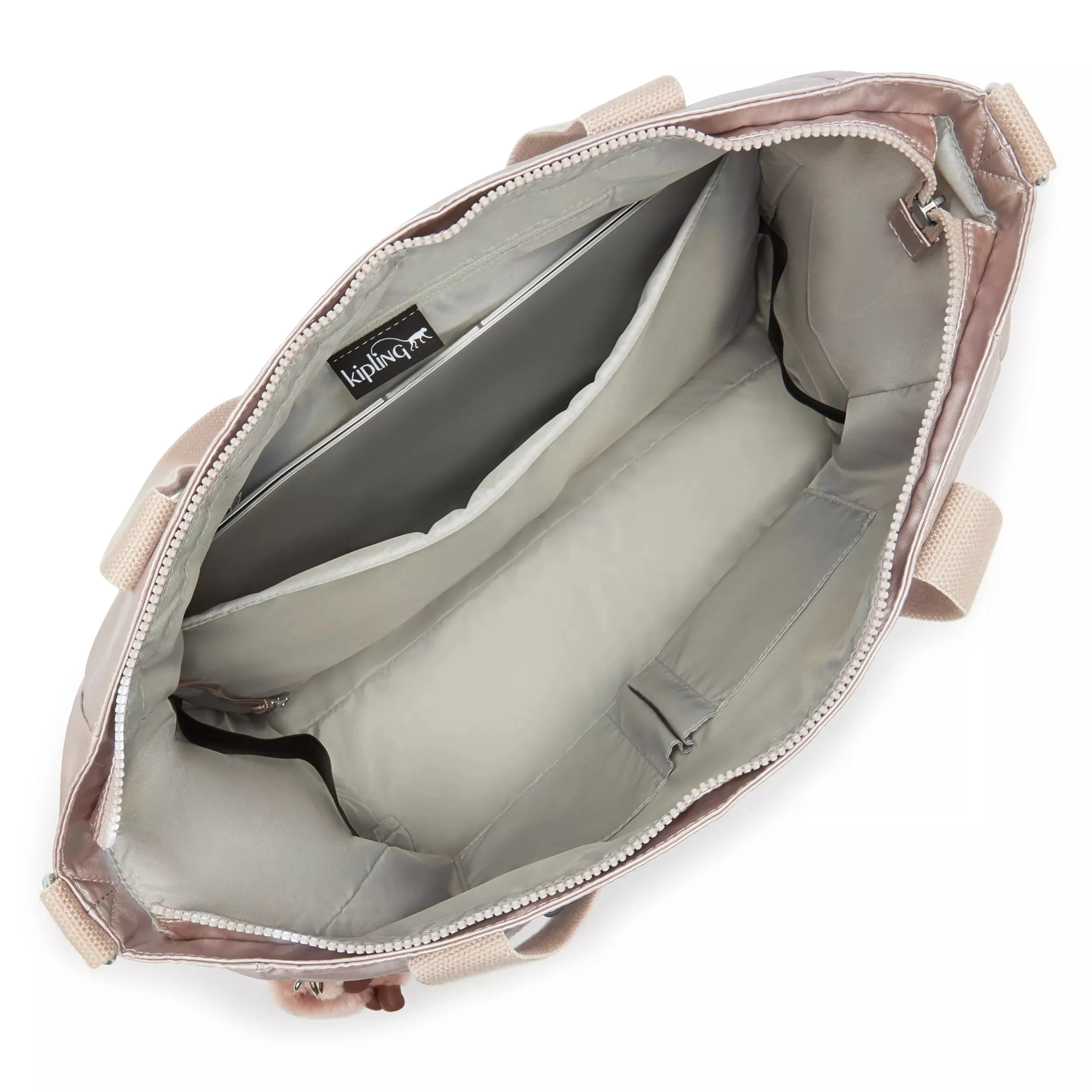 Jayla Metallic 15" Laptop Tote Bag - Image 3