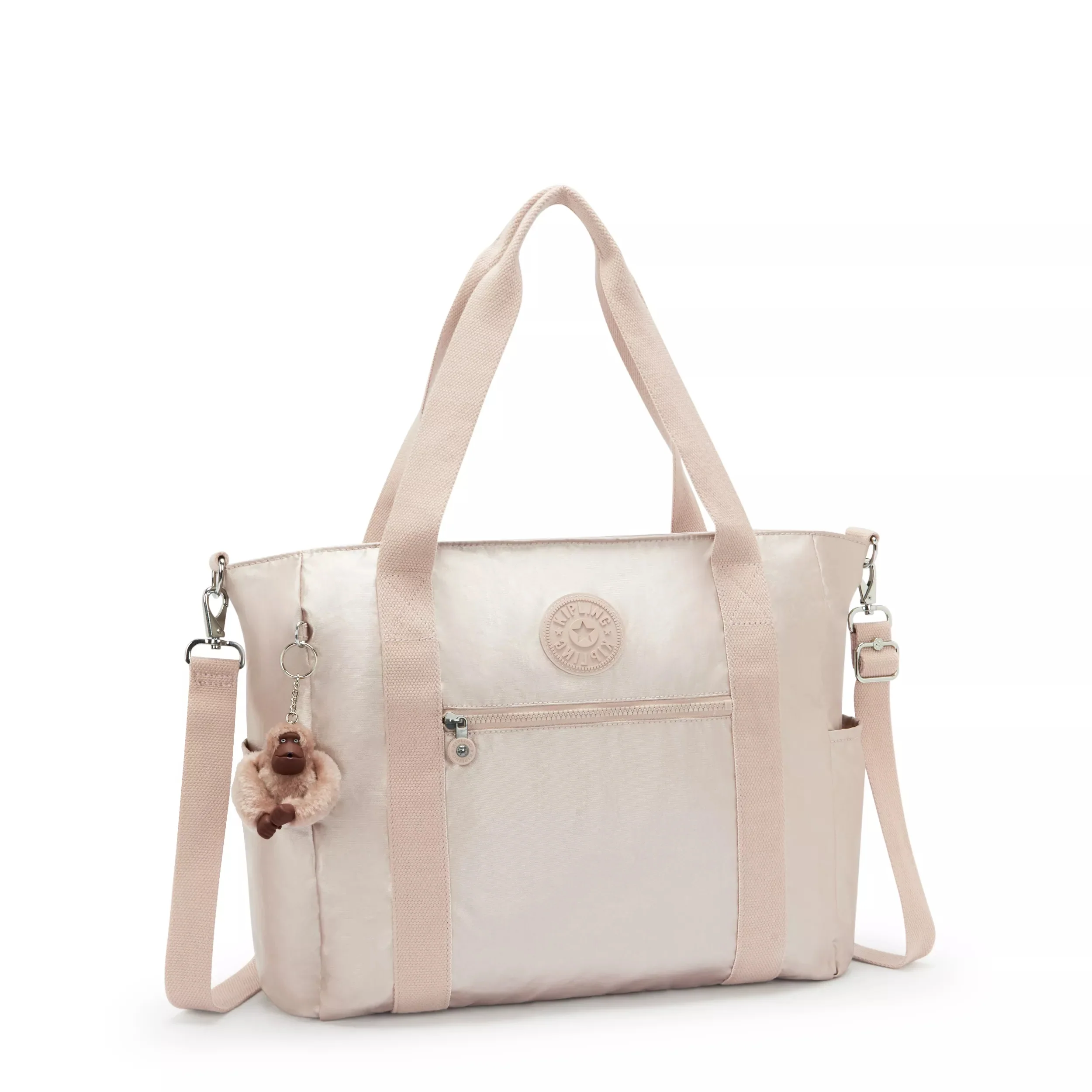 Jayla Metallic 15" Laptop Tote Bag - Image 4