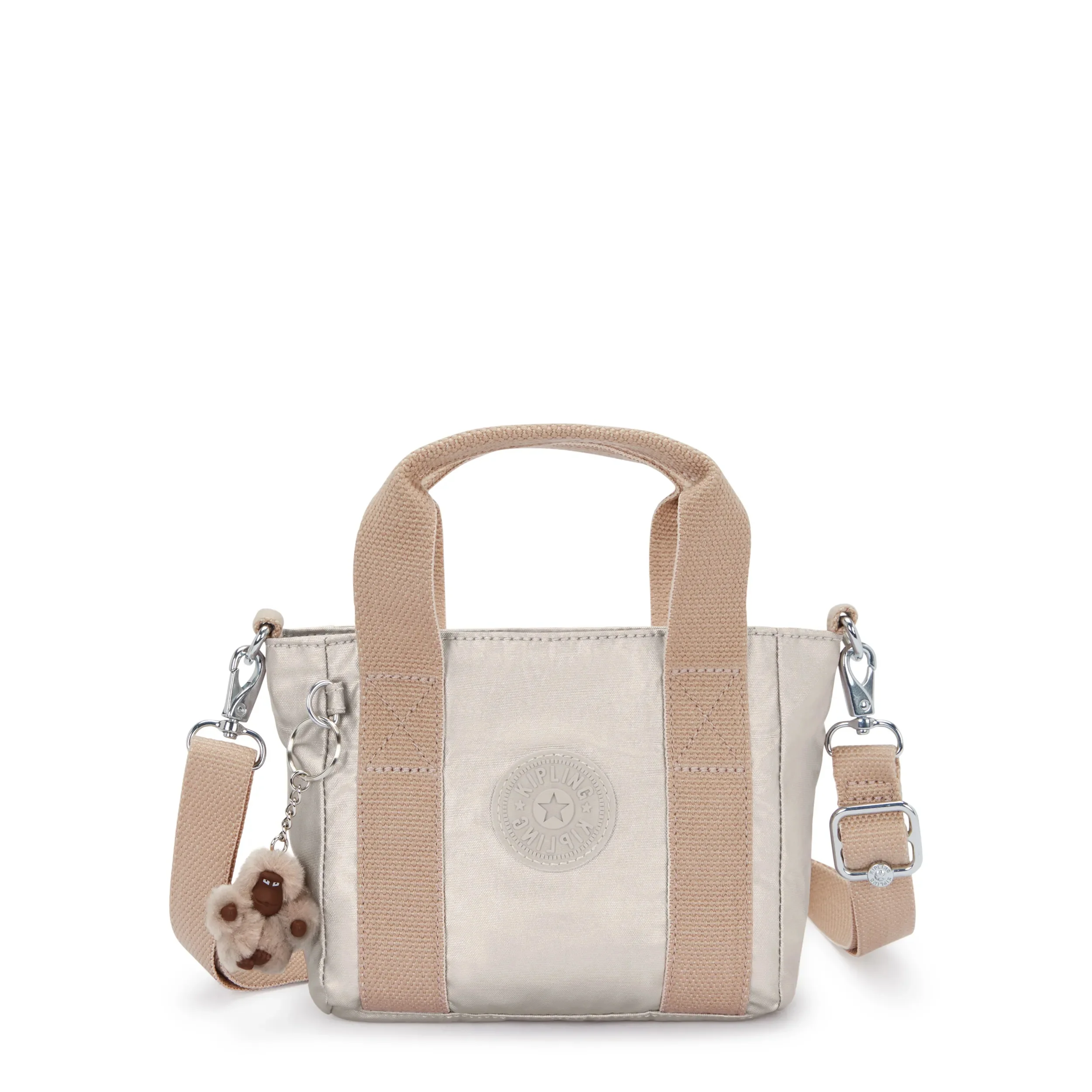 Jayla Mini Metallic Tote Bag