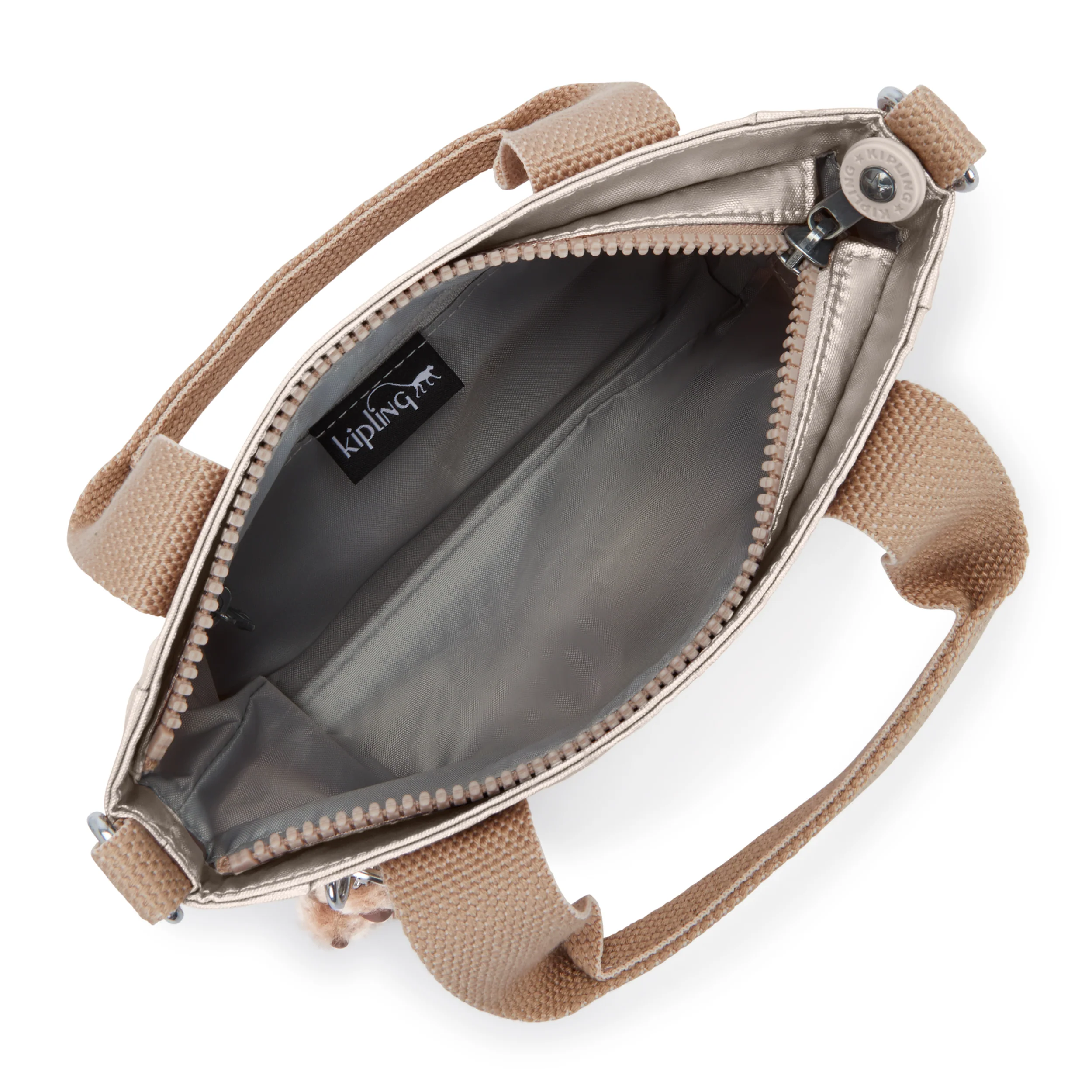 Jayla Mini Metallic Tote Bag - Image 3