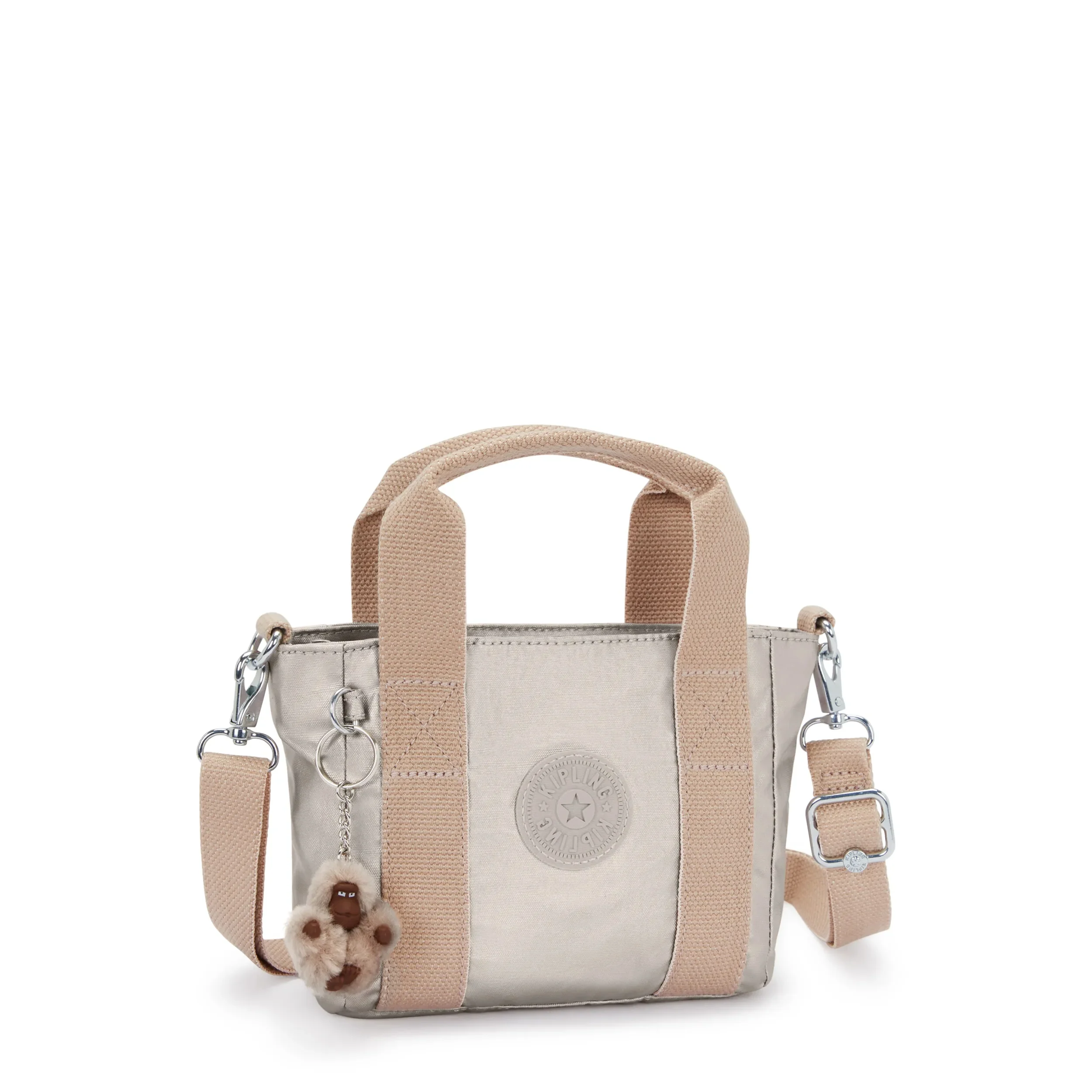 Jayla Mini Metallic Tote Bag - Image 4