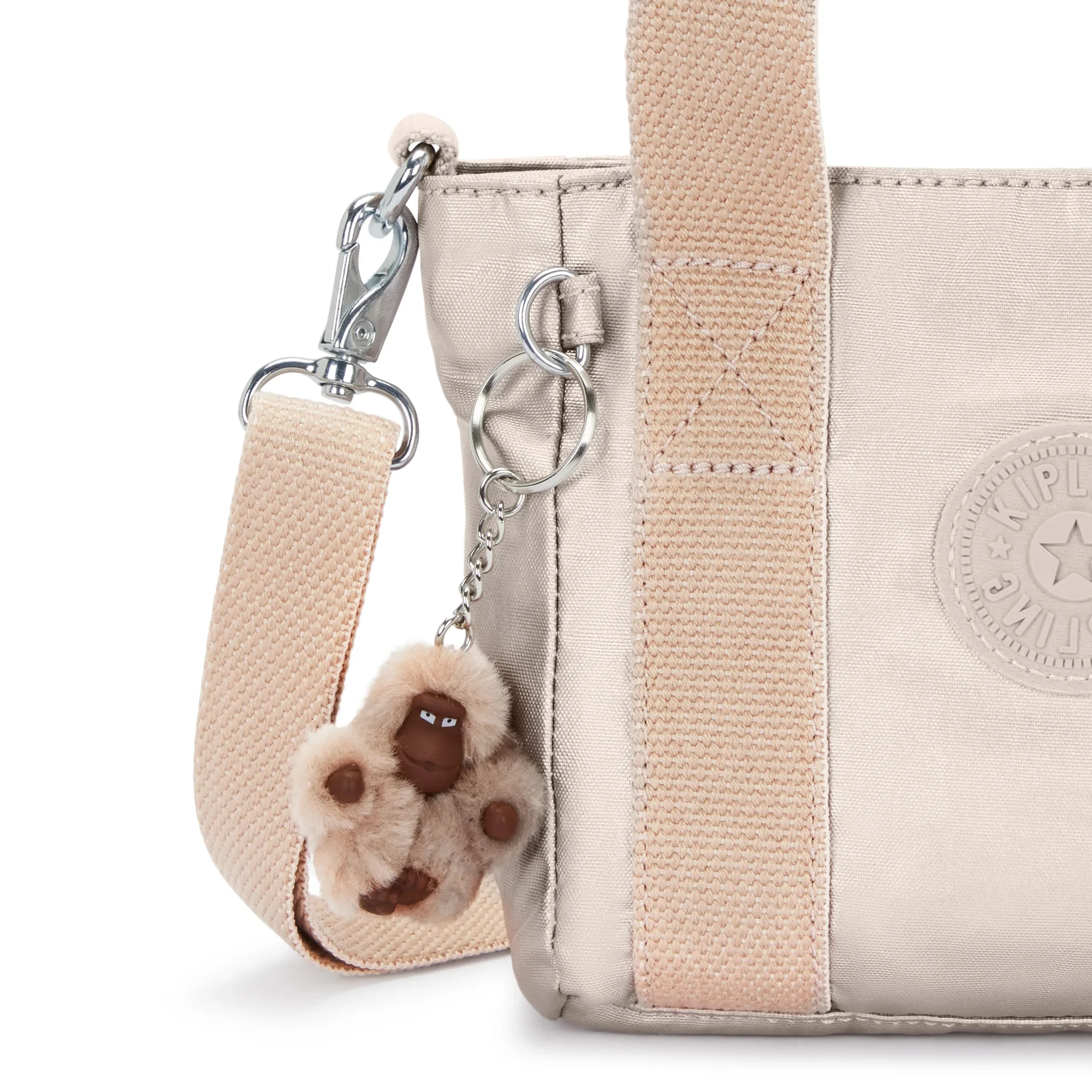 Jayla Mini Metallic Tote Bag - Image 5