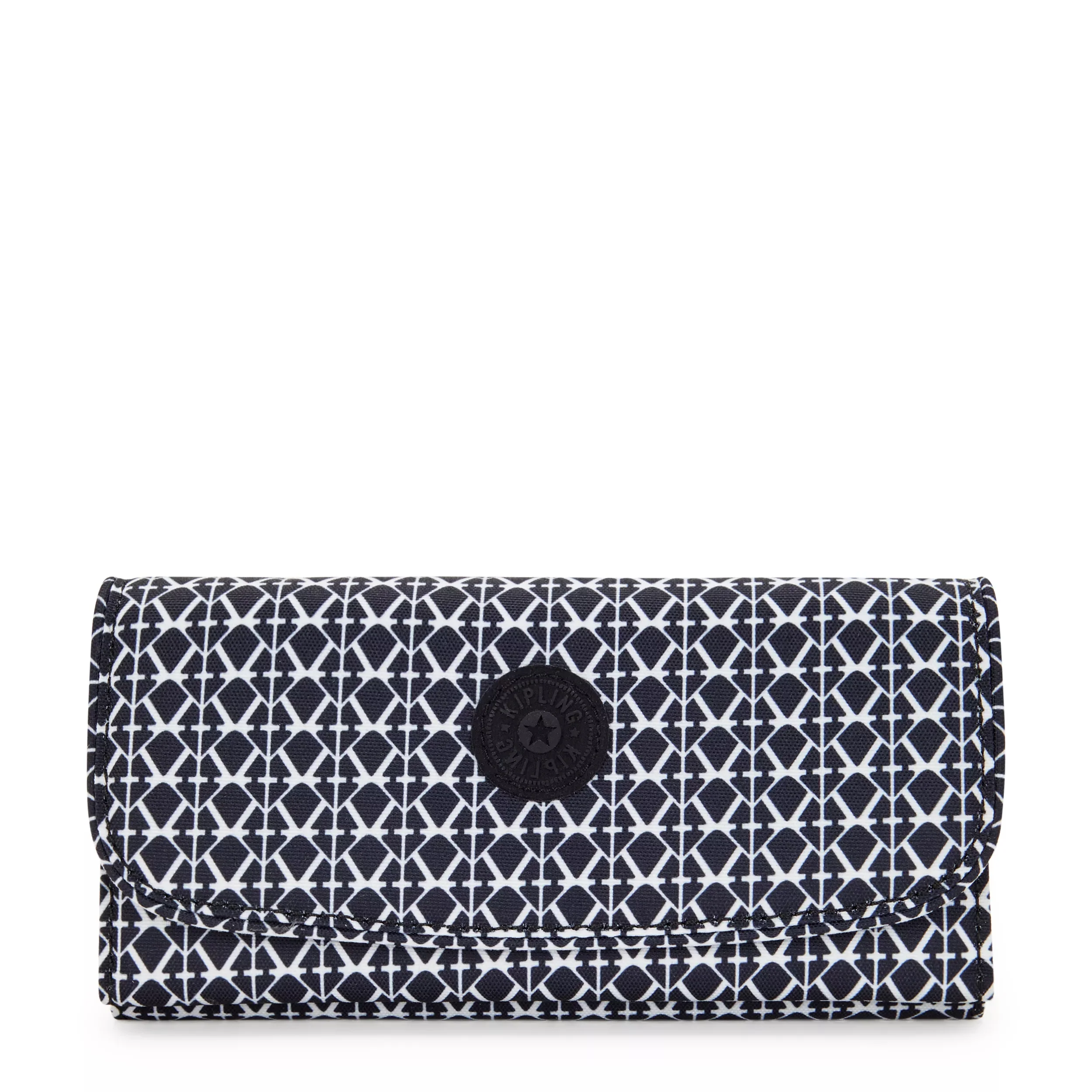 Money Land Printed Snap Wallet