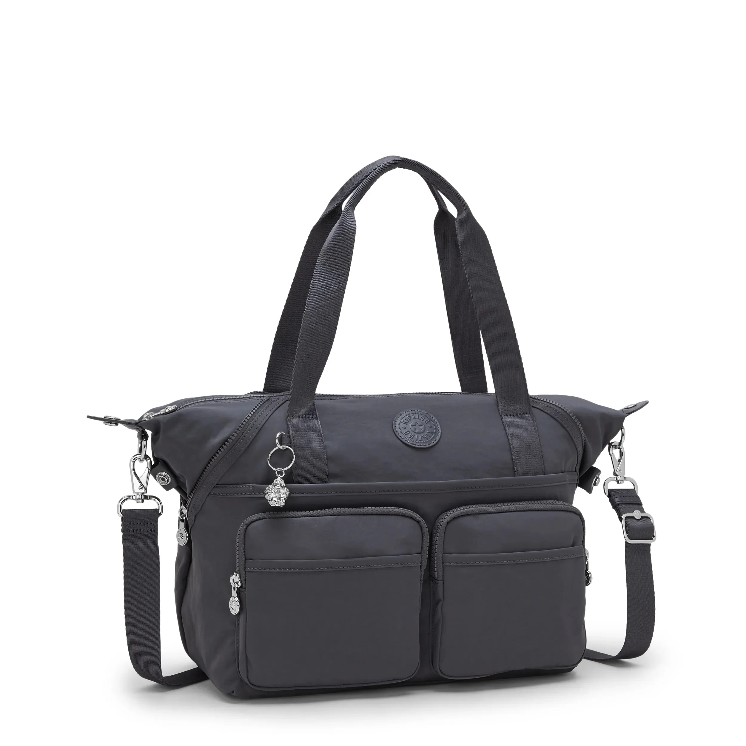 New Art Duo Pocket Tote Bag - Image 4