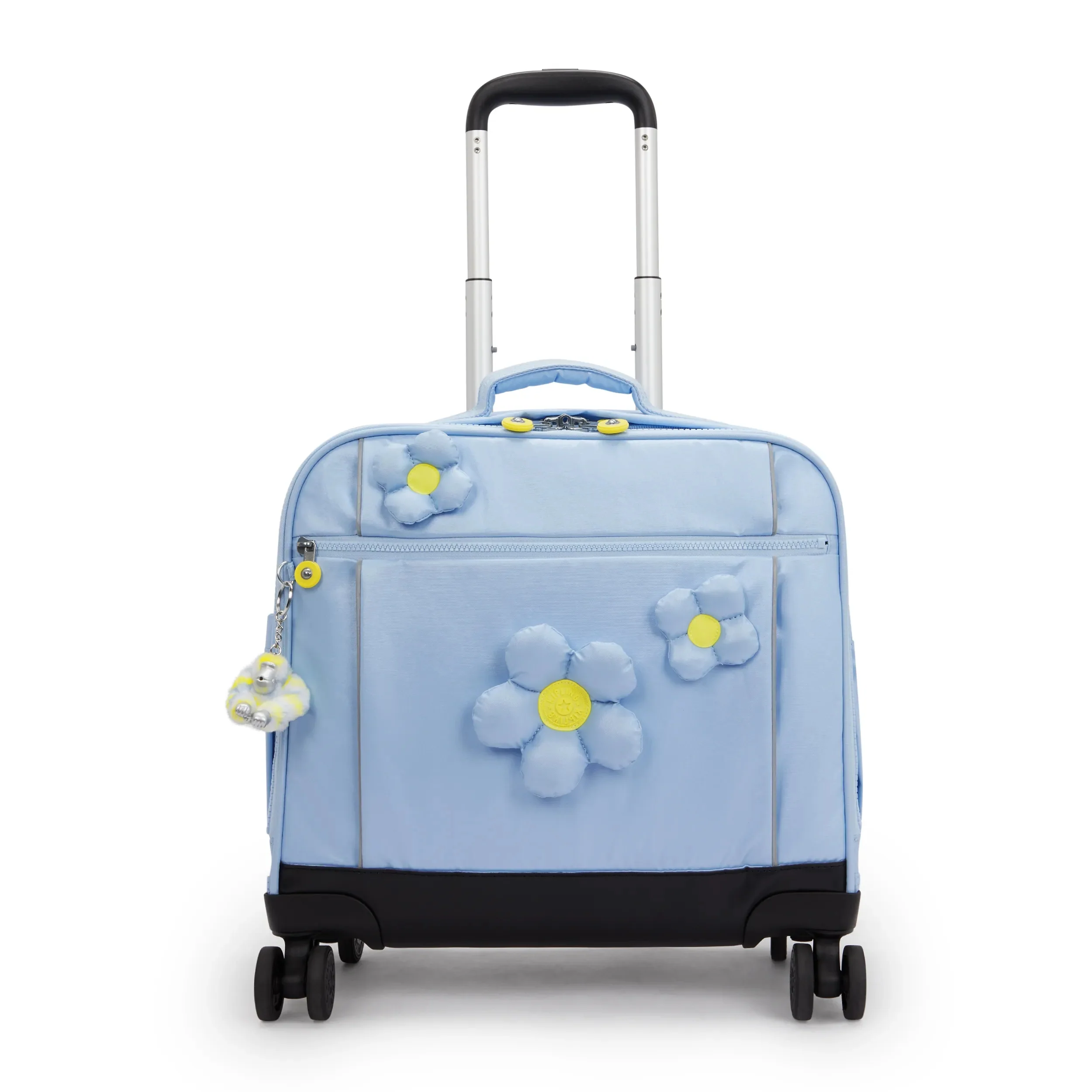 New Storia Metallic 4-Wheeled Rolling Bag