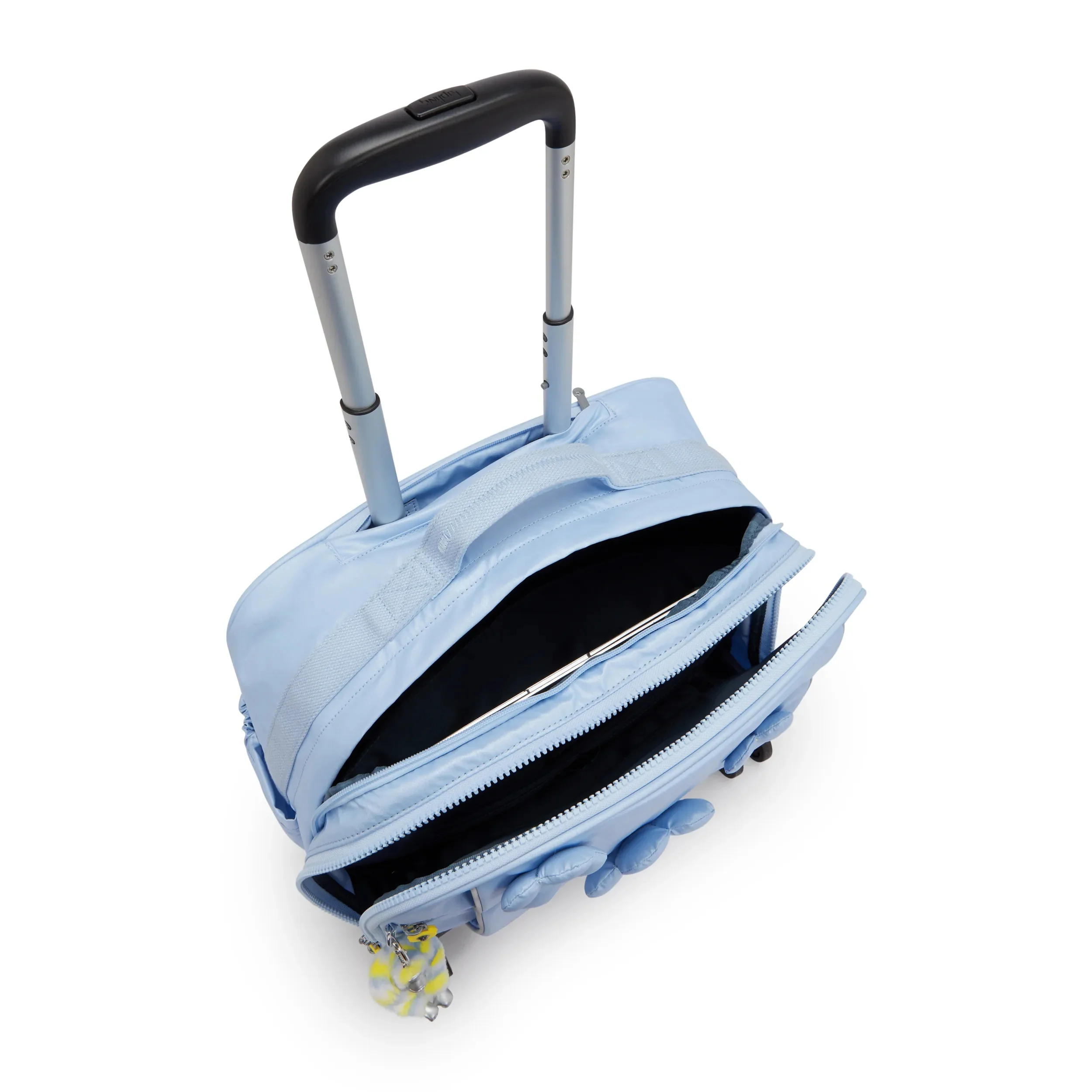 New Storia Metallic 4-Wheeled Rolling Bag - Image 3
