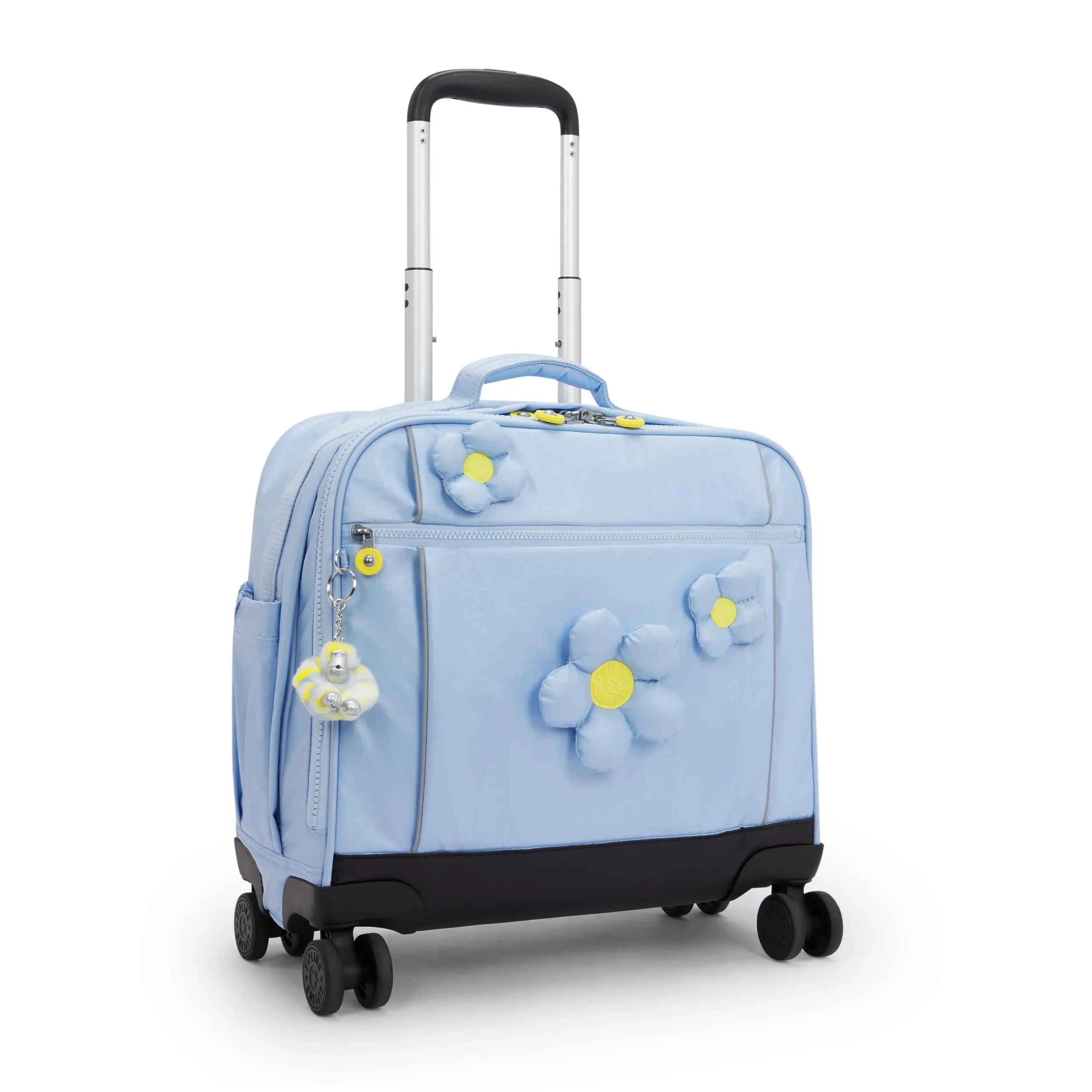 New Storia Metallic 4-Wheeled Rolling Bag - Image 4
