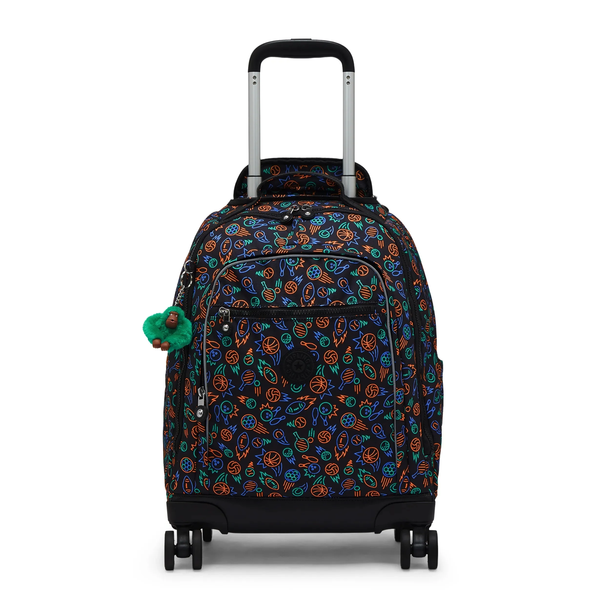 New Zea Printed 15" Laptop Rolling Backpack