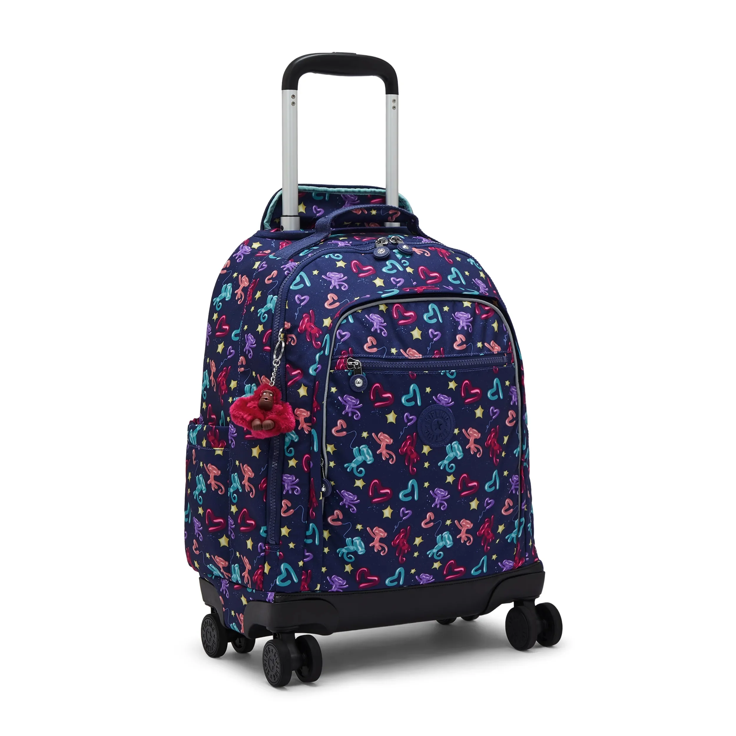 New Zea Printed 15" Laptop Rolling Backpack - Image 4