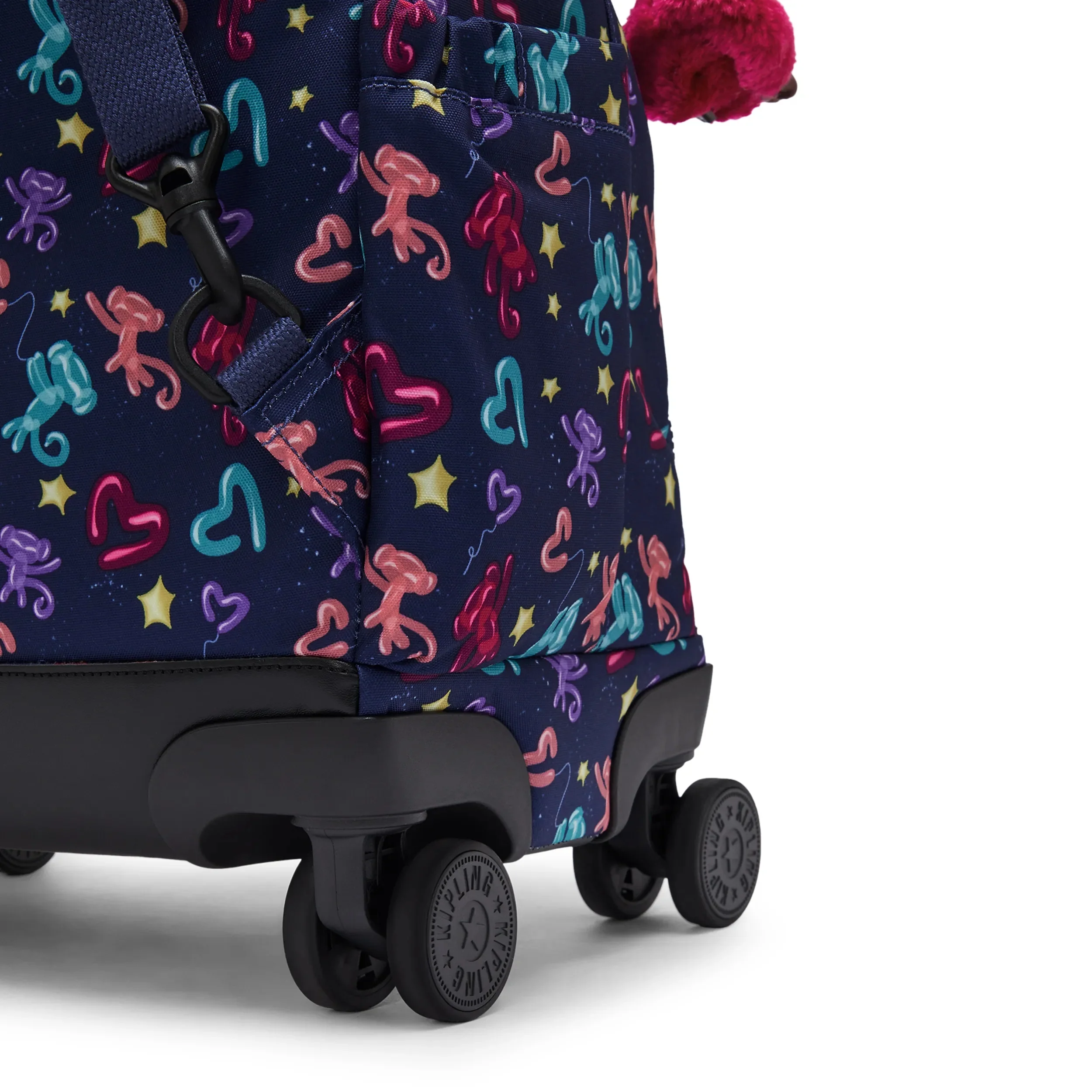 New Zea Printed 15" Laptop Rolling Backpack - Image 5