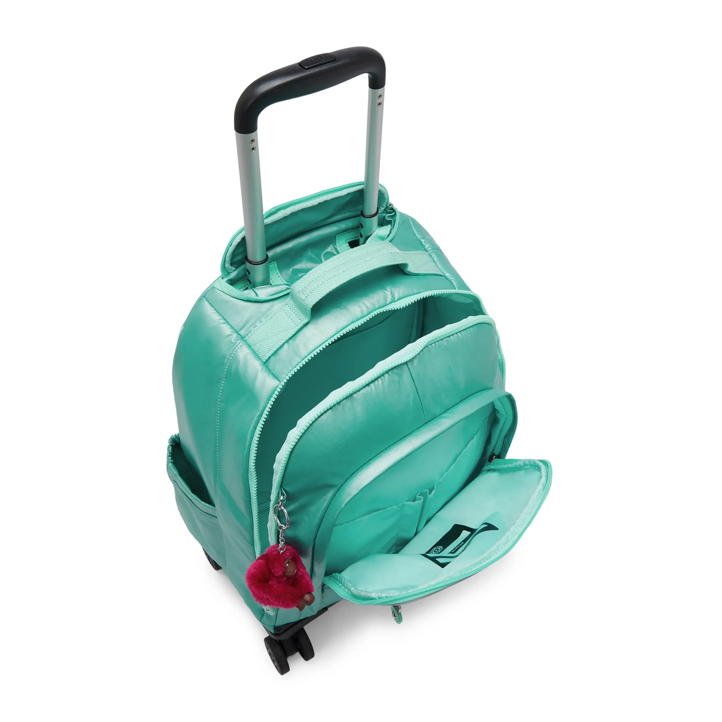 New Zea Metallic 15" Laptop Rolling Backpack - Image 3