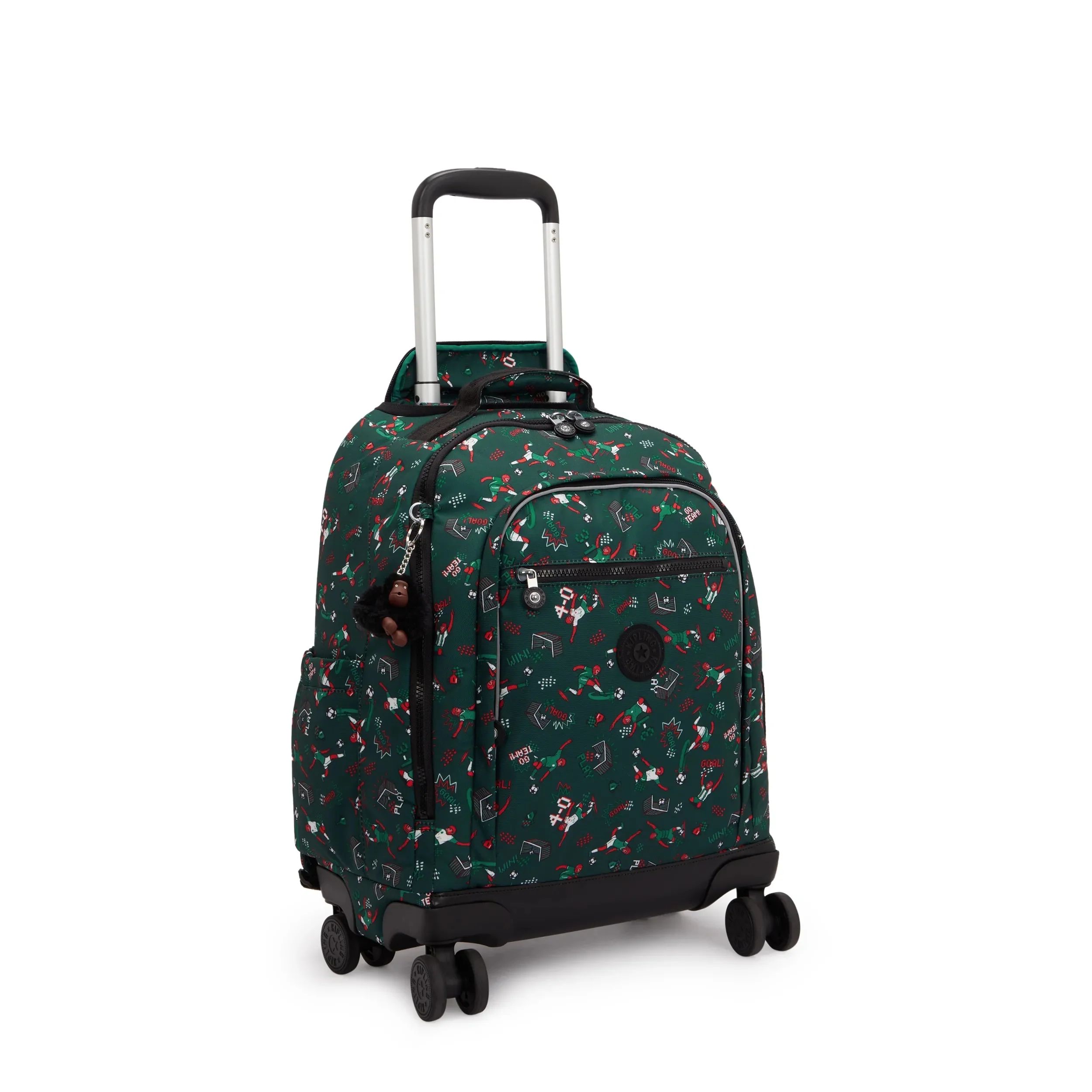 New Zea Printed 15" Laptop Rolling Backpack - Image 4
