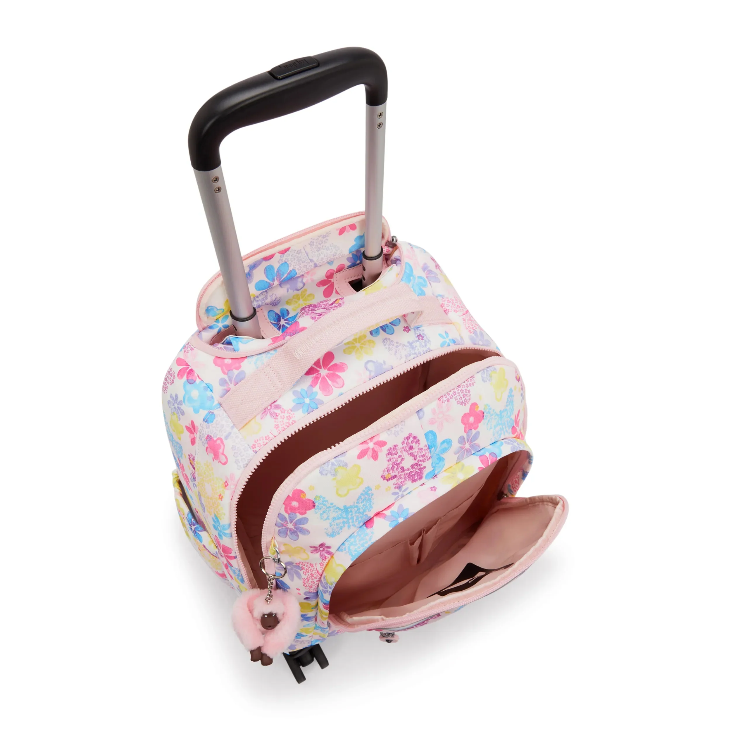 New Zea Printed 15" Laptop Rolling Backpack - Image 3
