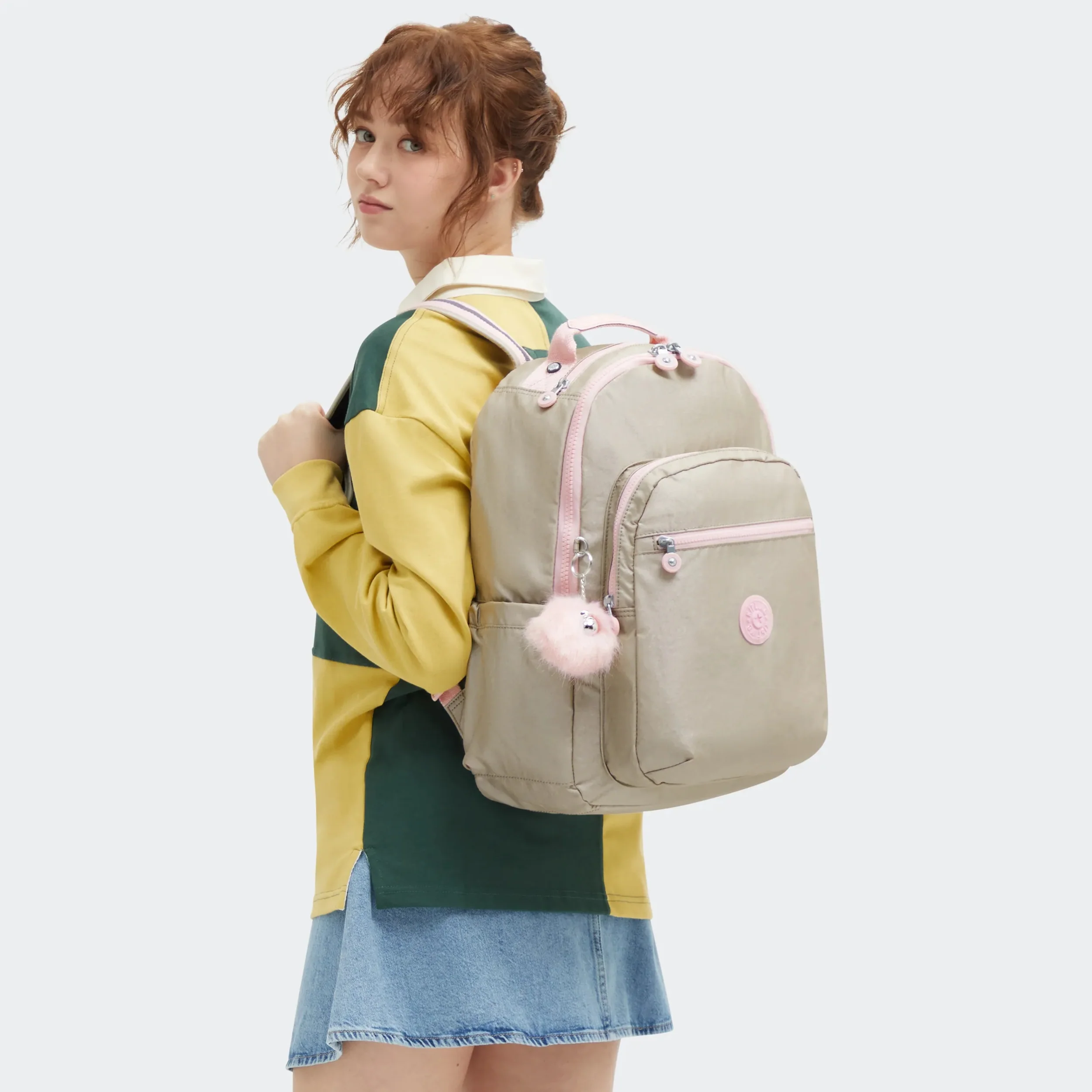 Seoul Large Metallic 15" Laptop Backpack - Image 2