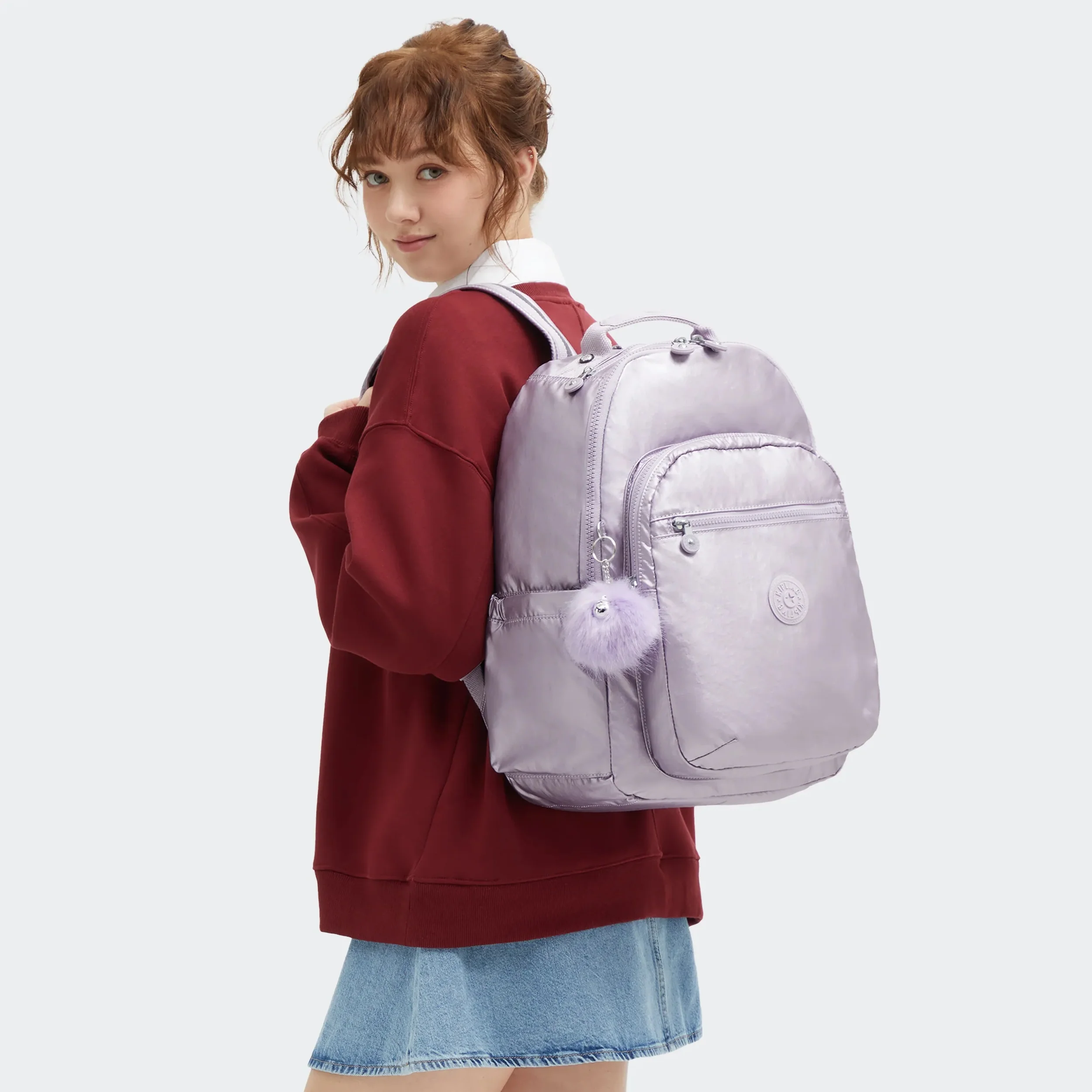 Seoul Large Metallic 15" Laptop Backpack - Image 2
