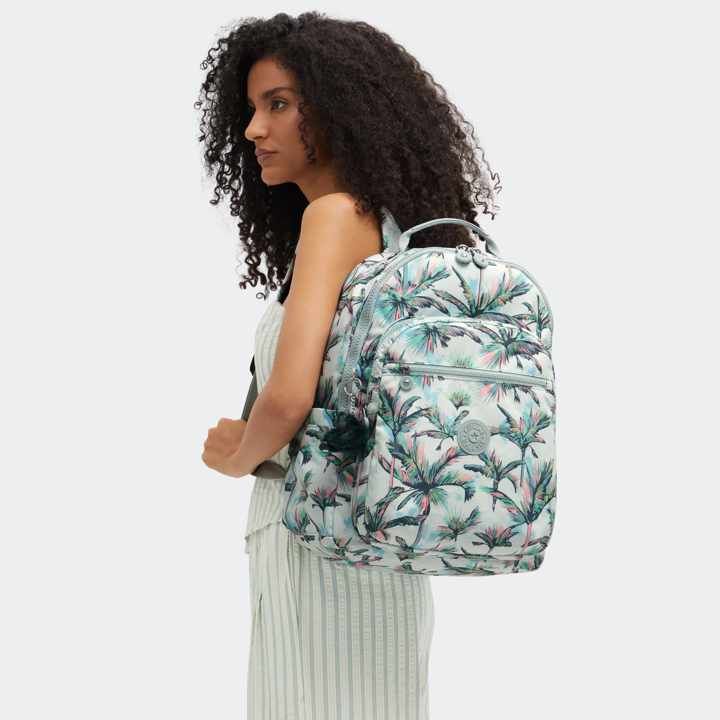 Seoul Large Printed 15" Laptop Backpack - Image 2