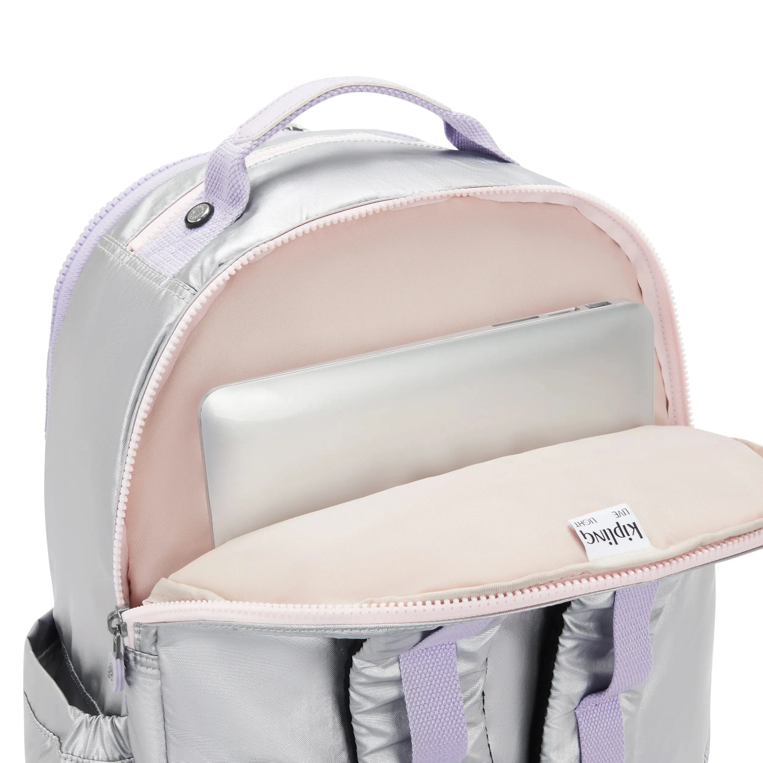 Seoul Extra Large Metallic 17" Laptop Backpack - Image 6