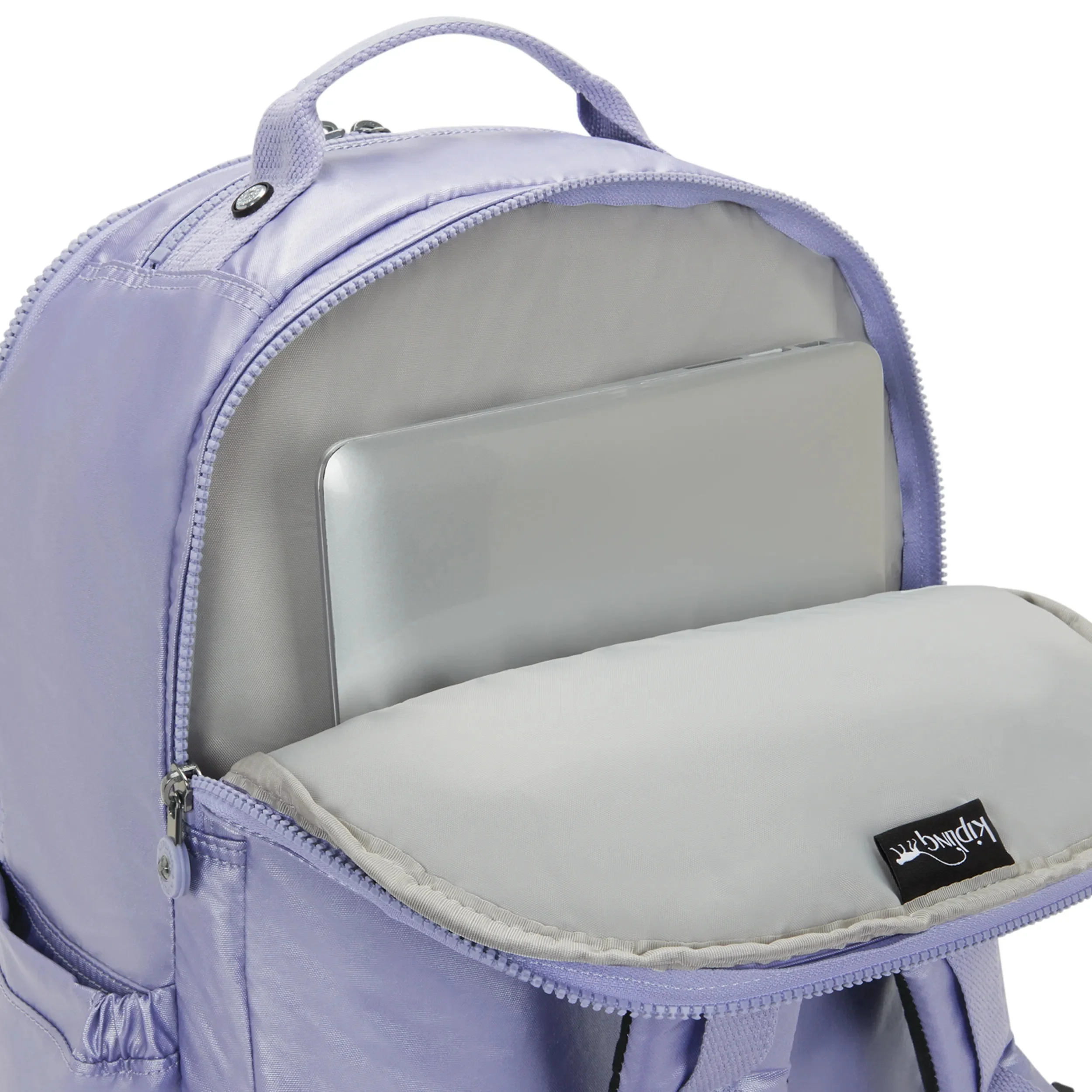 Seoul Extra Large Metallic 17" Laptop Backpack - Image 6